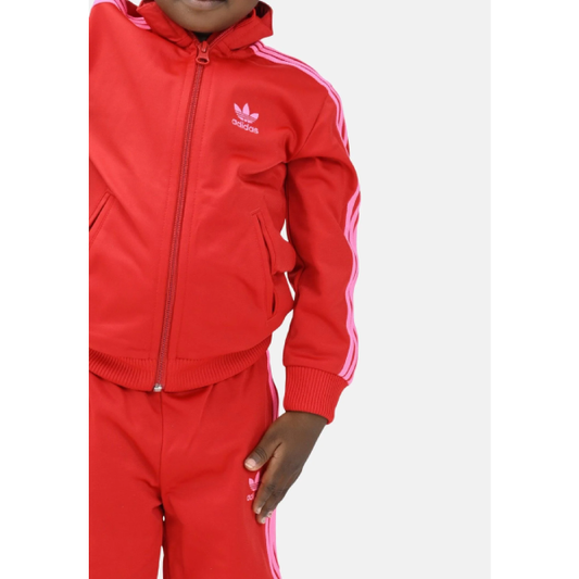 Tuta Adidas Rosa e Rossa bambina
