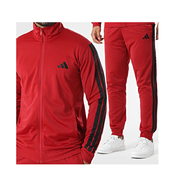 Tuta Adidas Rosso scuro Uomo