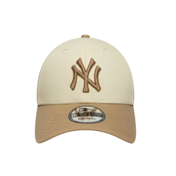Cappello New Era Beige e Marrone