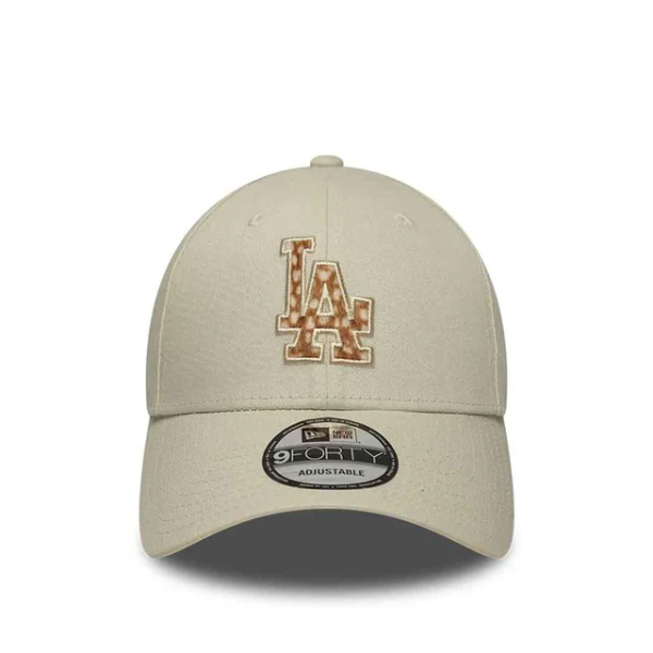 Cappello LA logo leopardato