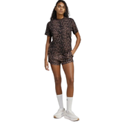 Coordinato Adidas Donna Leopard Shirt+Shorts