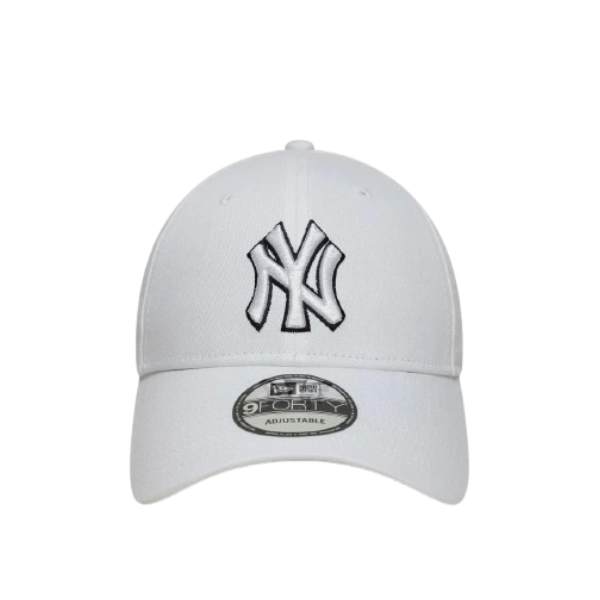 Cappello new era bianco double