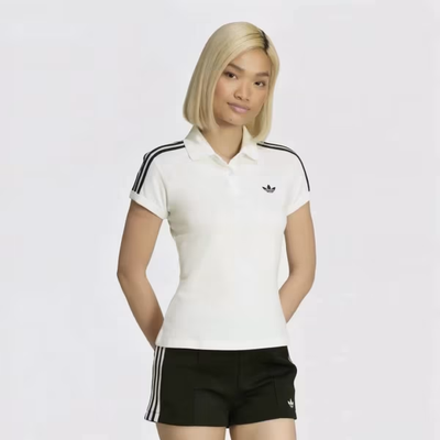Completino polo adidas Bianco nero