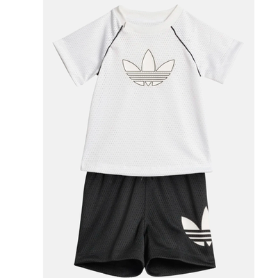 Completino Adidas logo grande bambini