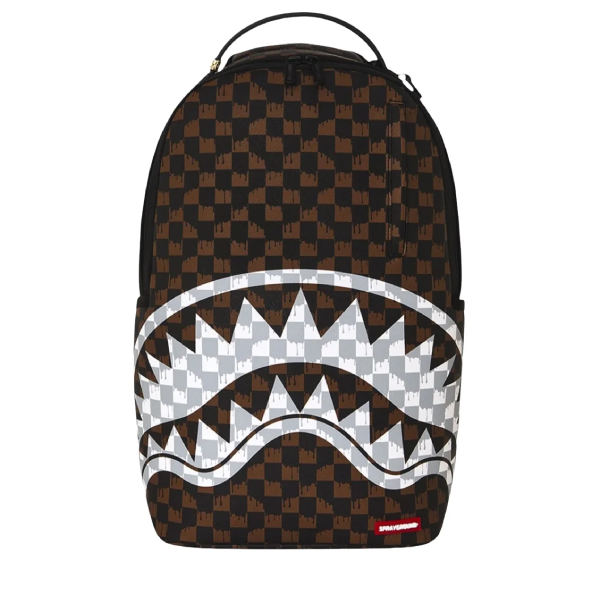 Zaino Sprayground Brown and Cream DRIP