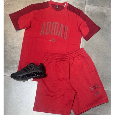 Completo Adidas Rosso