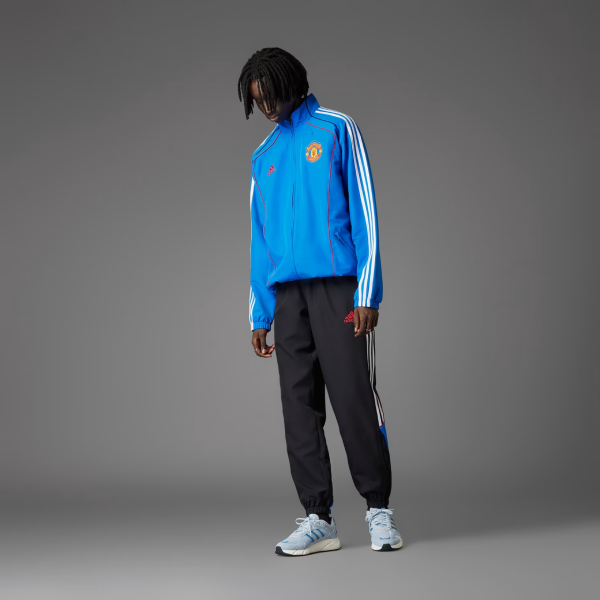 Tuta Manchester United Blu x Adidas Uomo