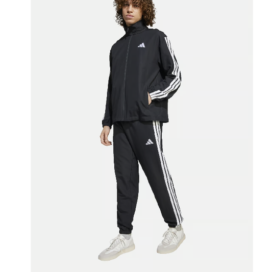 Tuta Adidas Nera Uomo in microfibra