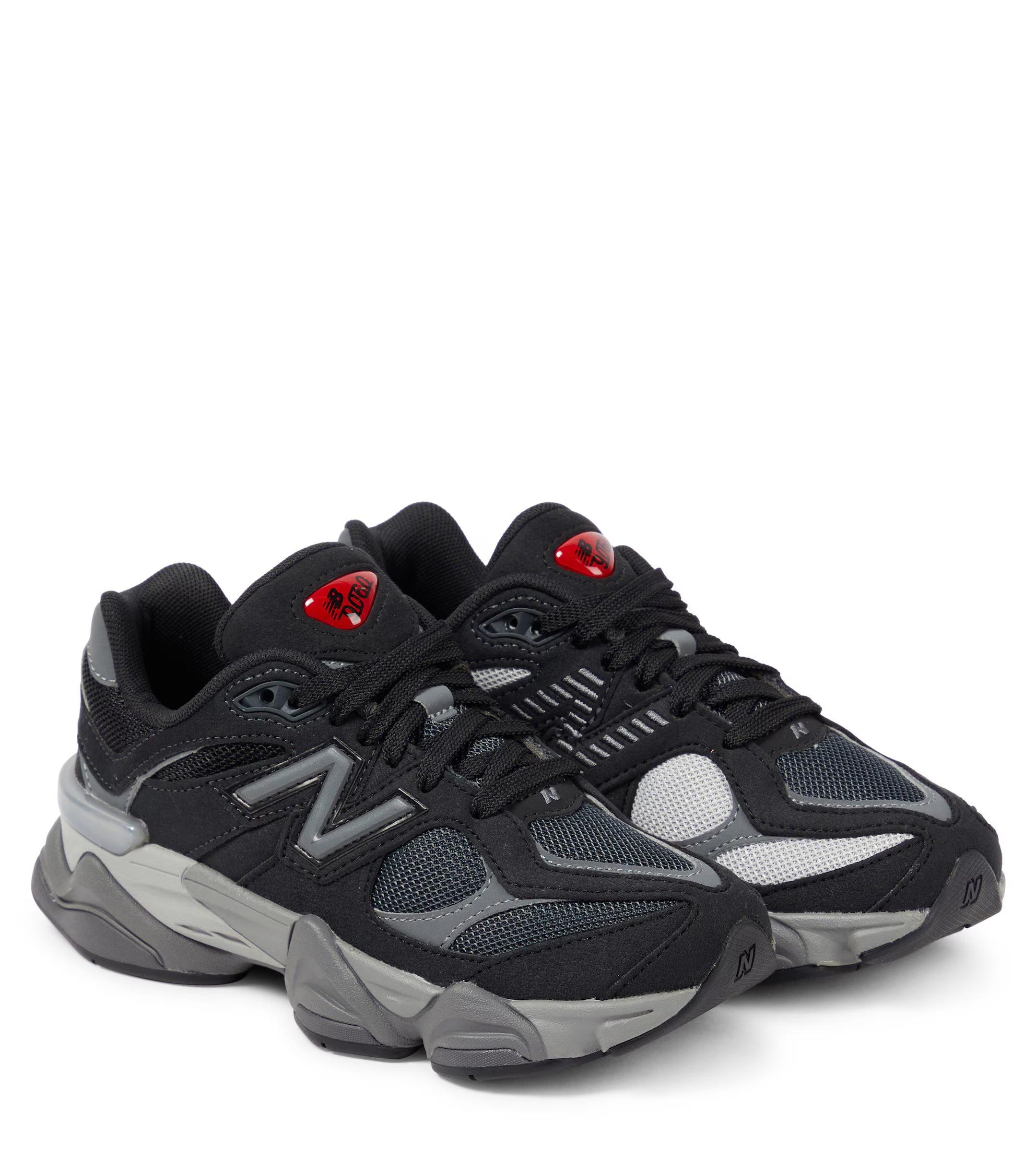 New Balance 9060 Nere Grigie Bambino