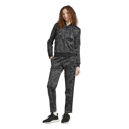 TUTA ADIDAS NERA LEOPARDATA