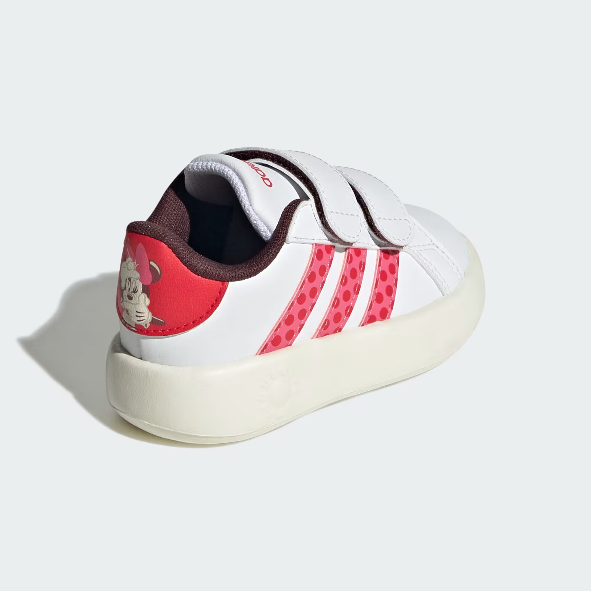 Adidas Tensaur con Minnie bianche e rosse bambini