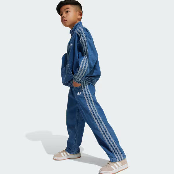 Tutina in denim lavaggio chiaro  bambini adidas
