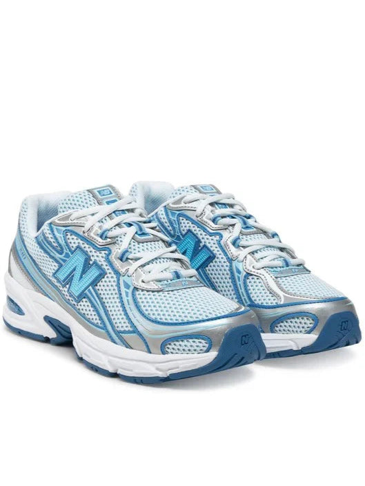 New Balance 740 Bianche e Azzurra