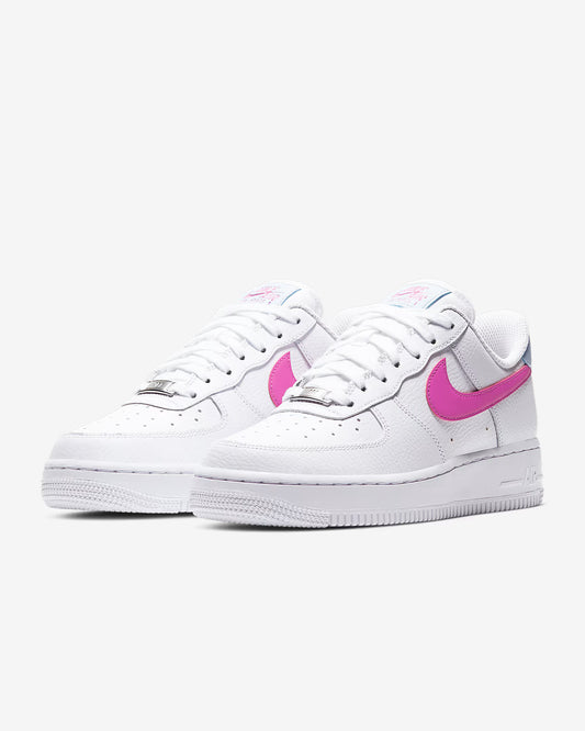 Nike Air Force 1 Low Bianco Rosa Bambino