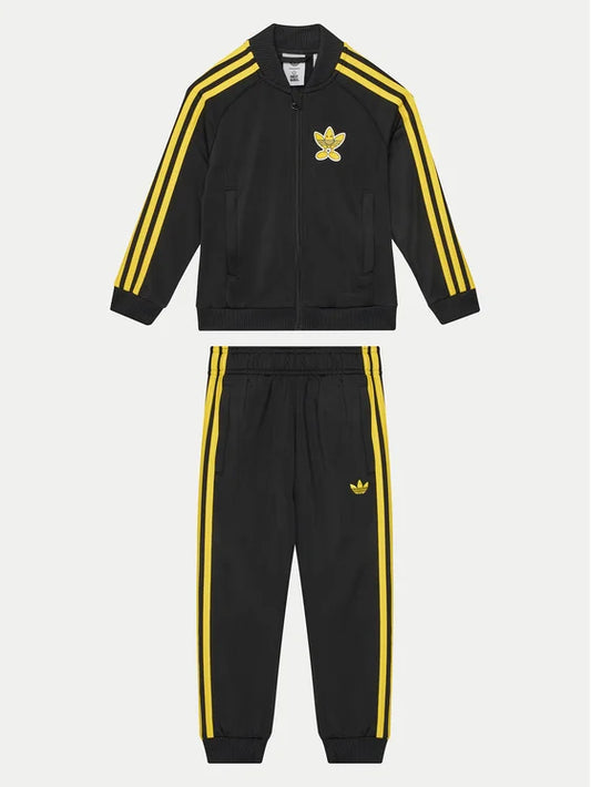 TUTA ADIDAS GIALLA E NERA BABY