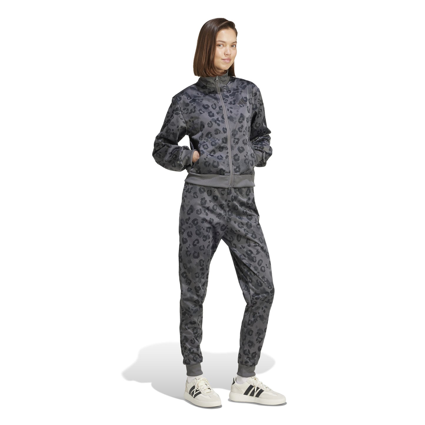 Tuta Adidas Leopard Donna Nera