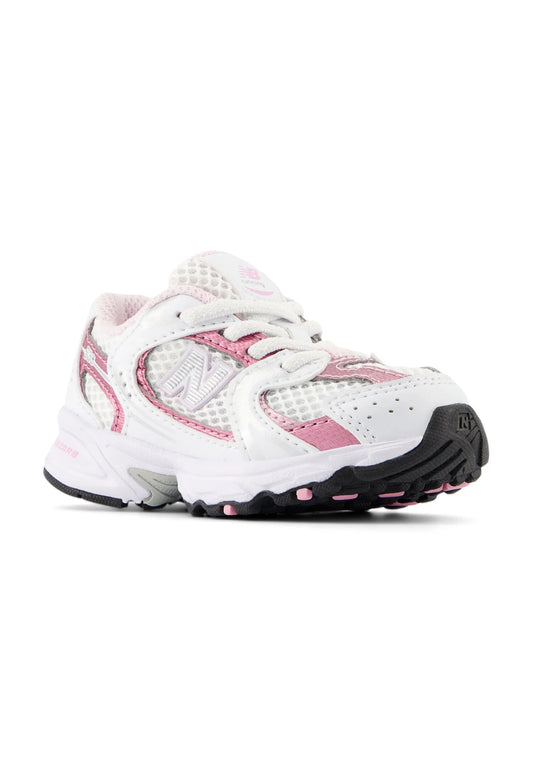 New Balance 530 Bianco/Rosa – Bambini e Ragazzi