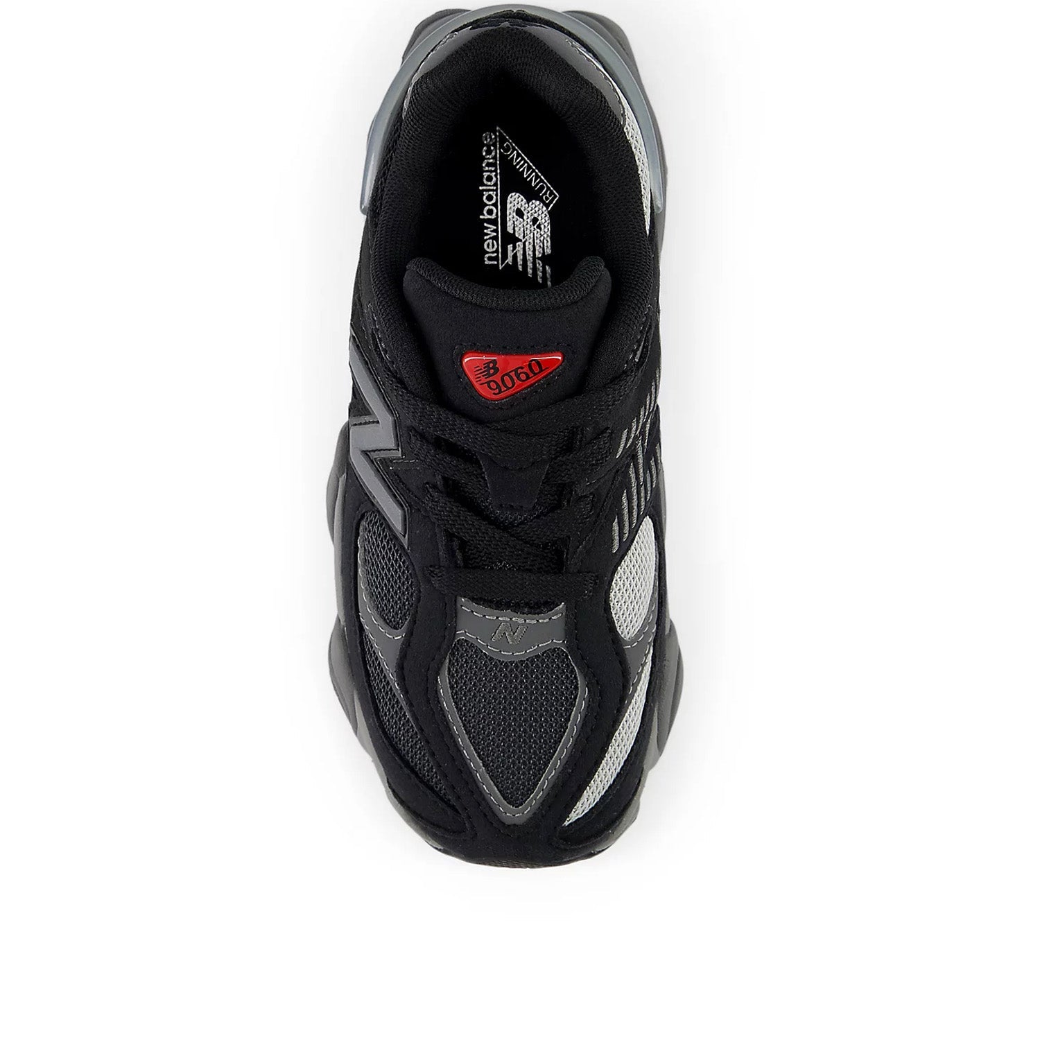 New Balance 9060 Nere Grigie Bambino