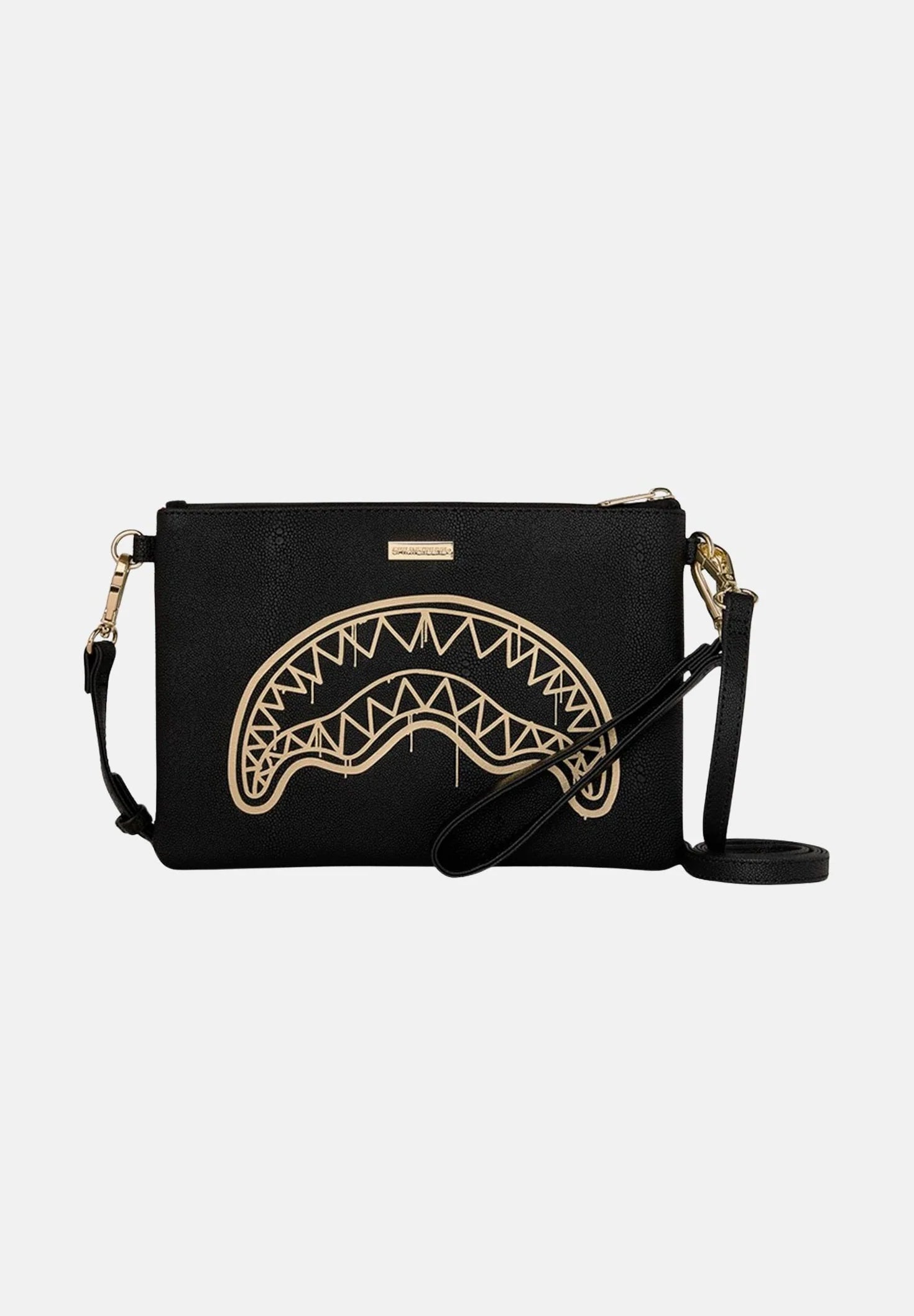 Pochette Sprayground Gold e Nera