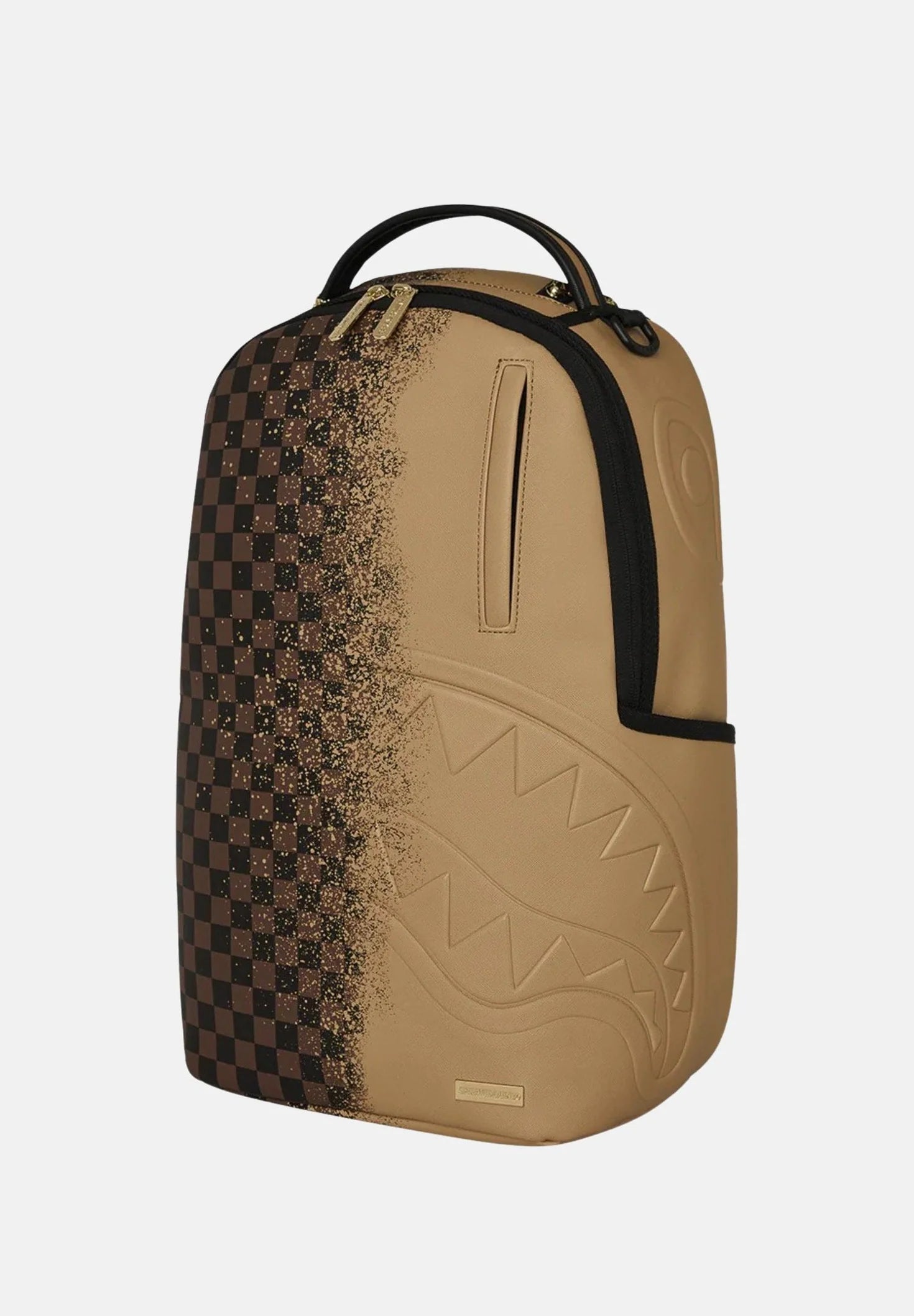 Zaino Sprayground nero e oro
