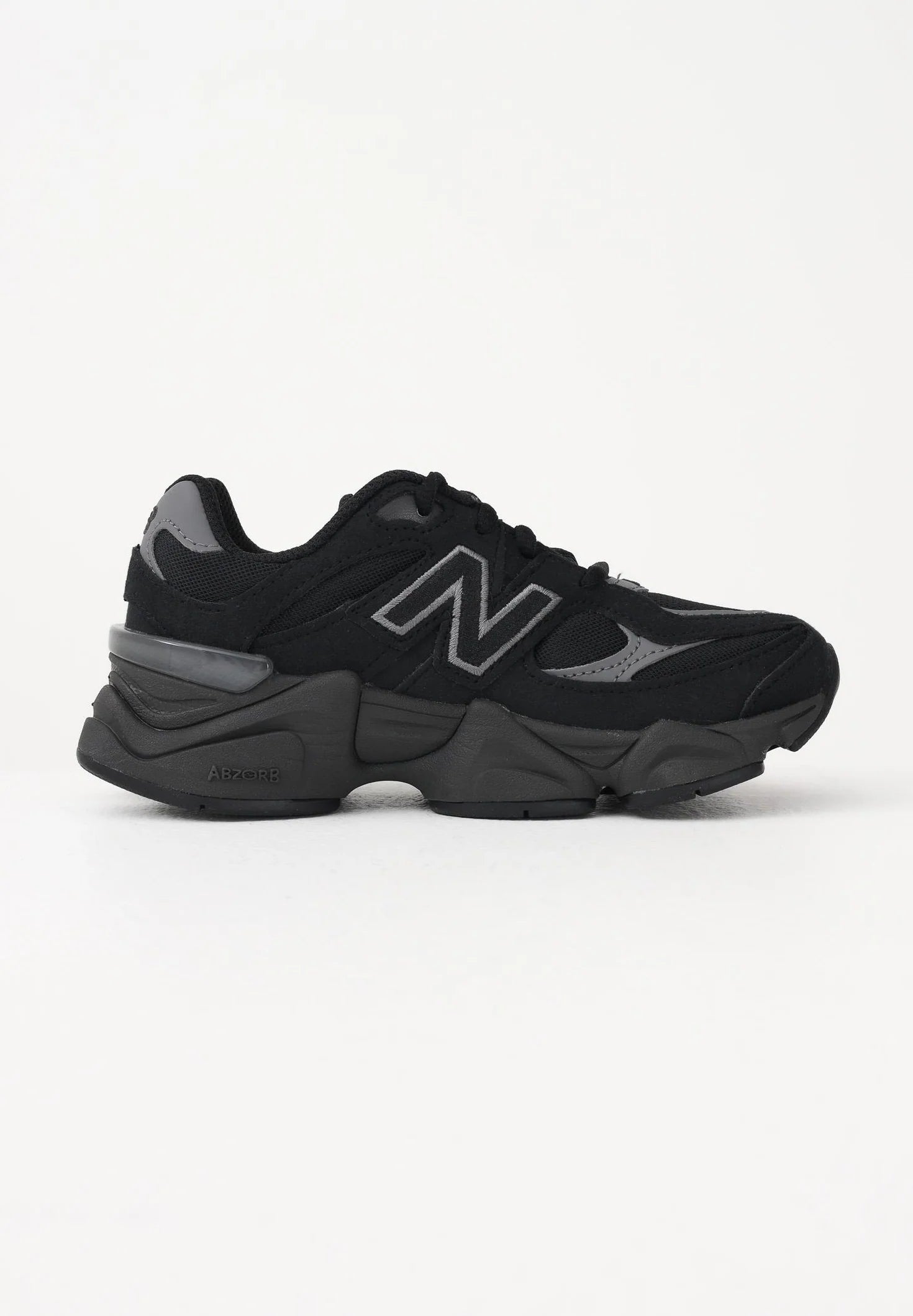 New Balance 9060 total nera bambini
