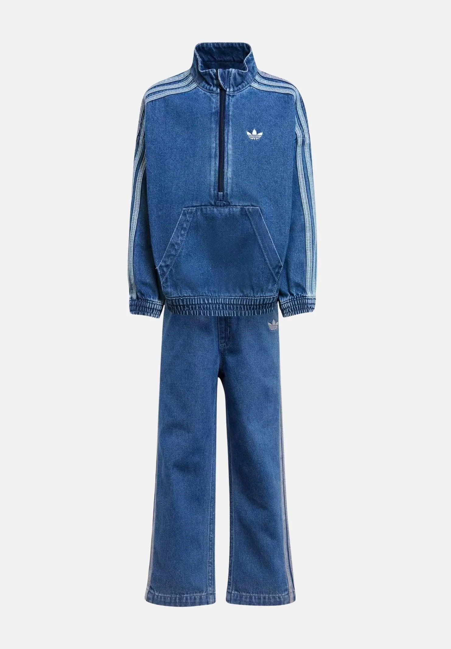 Tuta Adidas Jeans Lavaggio Chiaro