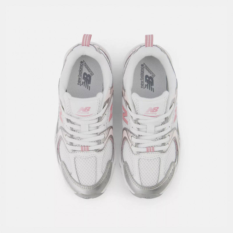 New Balance 530 rosa chiaro e grigia