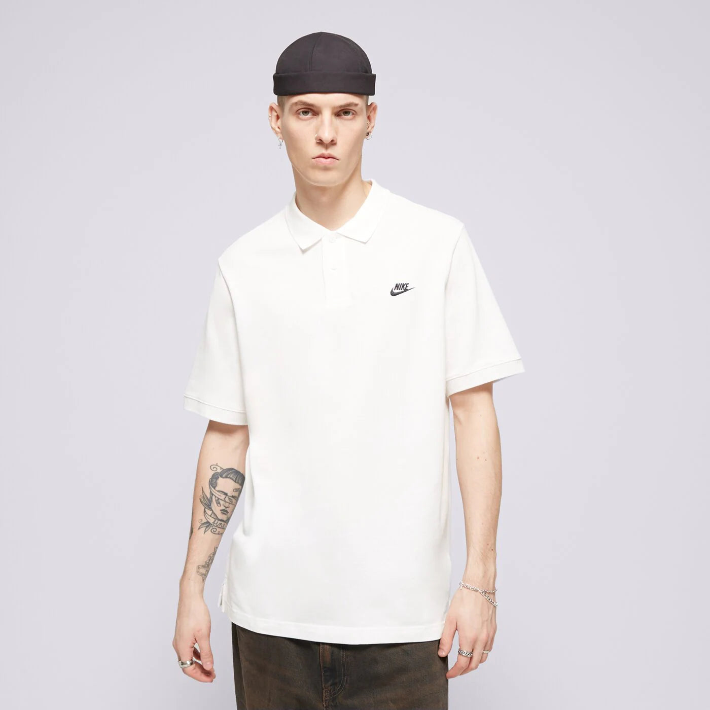 POLO  NIKE BLU- BIANCA-nera