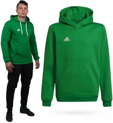 Tuta Adidas Felpa Verde - Pantalone nero