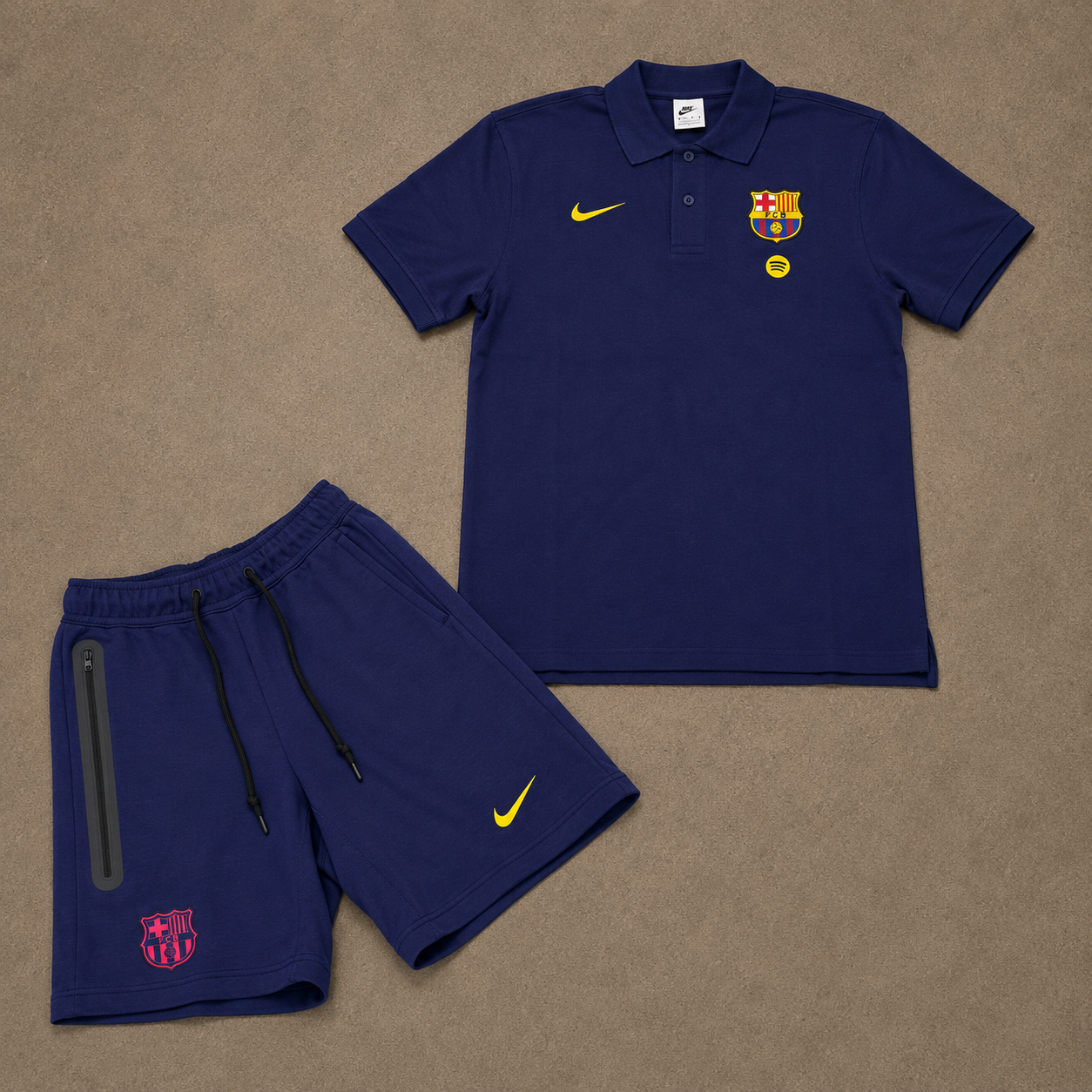 completo barcellona polo