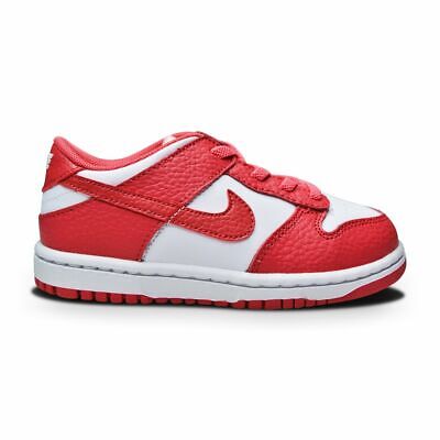 Nike Dunk Low Bambini – Rosso/Bianco