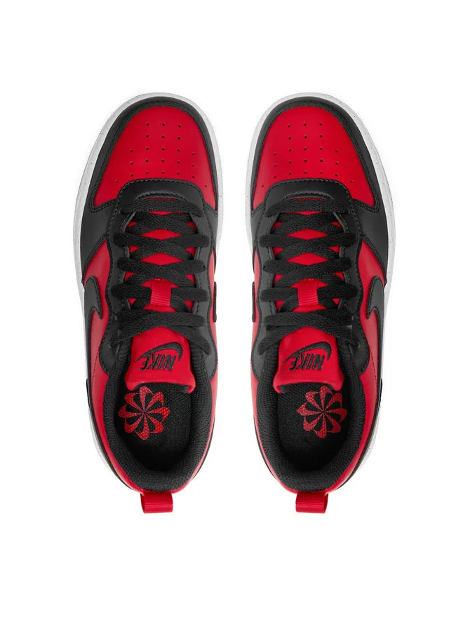 NIKE  COURT BOROUGH LOW  ROSSA E NERA