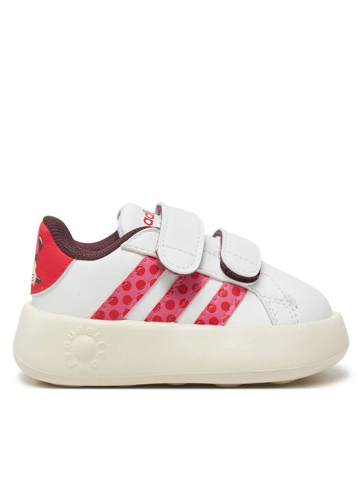 Adidas Tensaur con Minnie bianche e rosse bambini
